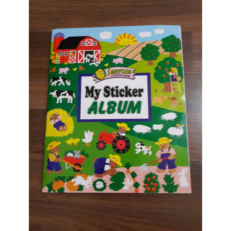 

Buku Stiker / My Sticker Album Book Sandylion / Stationery