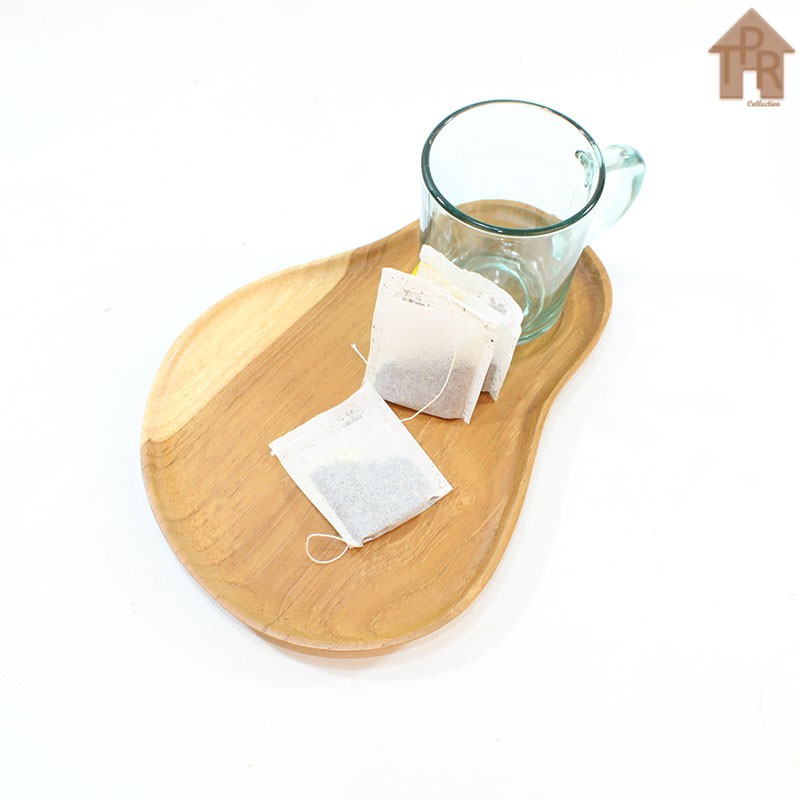 Coaster / Tatakan Kayu Jati Premium - Baby Palm