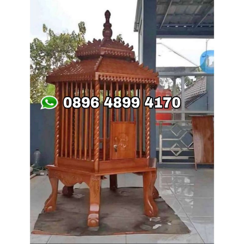 kandang ayam bekisar kayu jati sangkar ayam bekisar jati