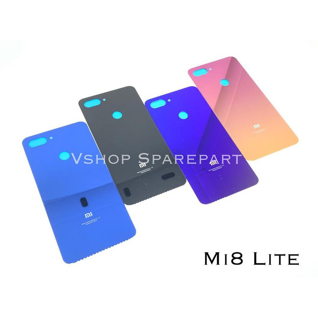 Backdoor Back door Back Casing Tutup Baterai Xiaomi Mi8 Lite