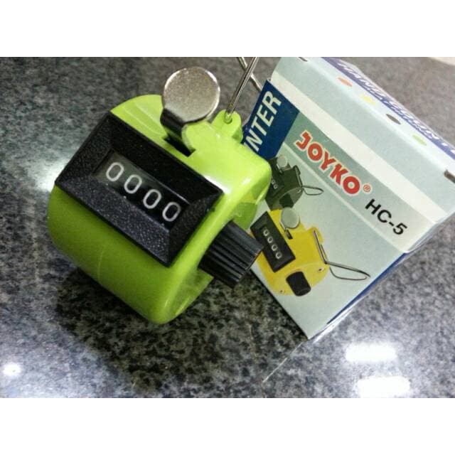 

Hand counter /alat hitung Joyko HC5 warna