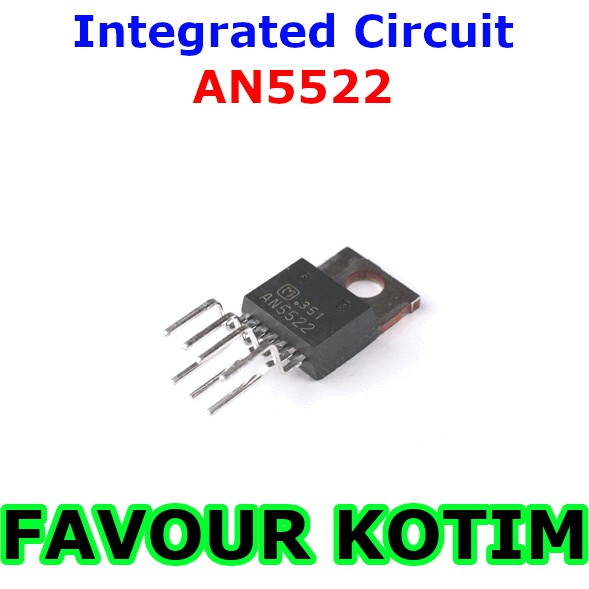 IC AN5522 ASLI ORIGINAL AN 5522 VERTICAL VERTIKAL FVKOTIM