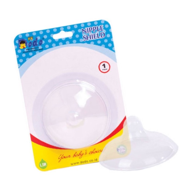 Nipple Shield Dodo |  Pengaman Puting Ibu Single and Double | Silikon Penyambung Asi Dodo ORI