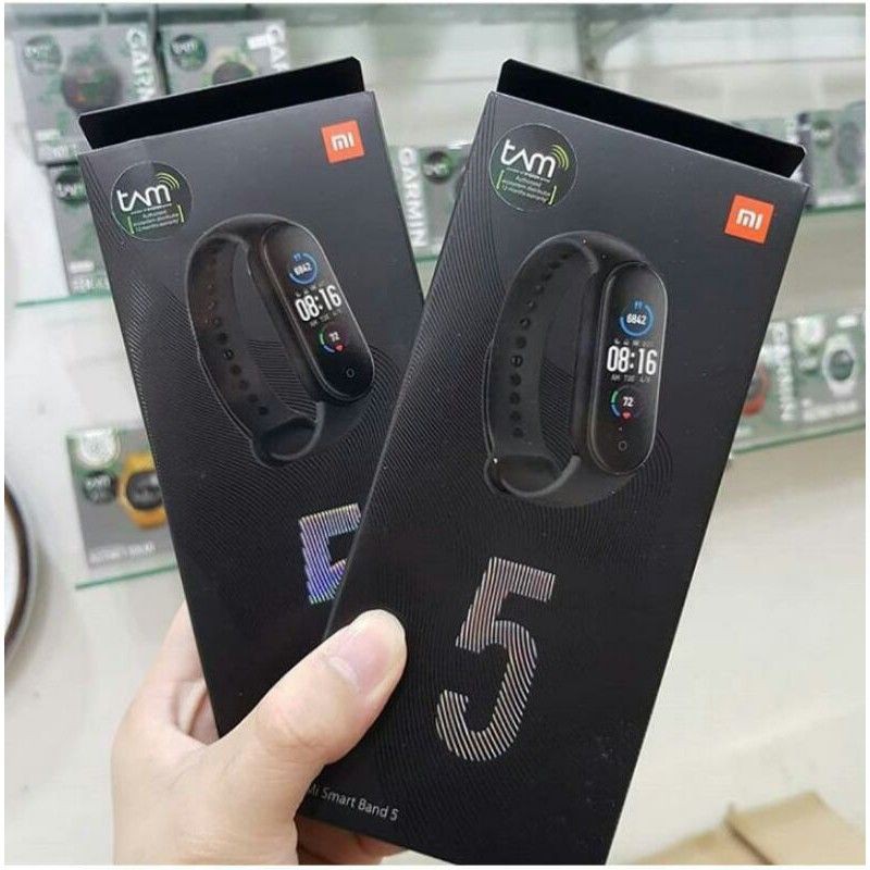 JAM TANGAN XIAOMI BAND 5 ORIGINAL GARANSI RESMI TAM
