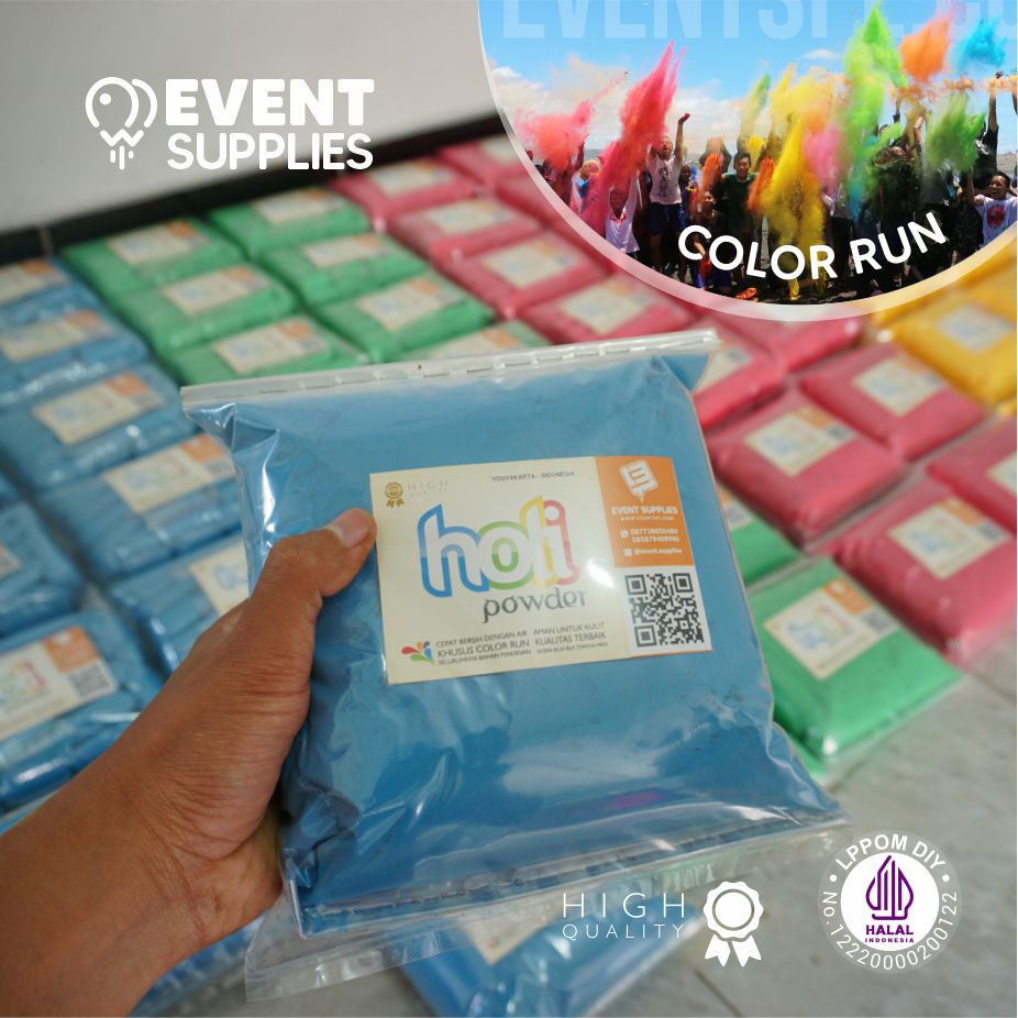 Holy Powder / Tepung Warna Color Run [1kg 1Warna] Holipowder Original High Quality