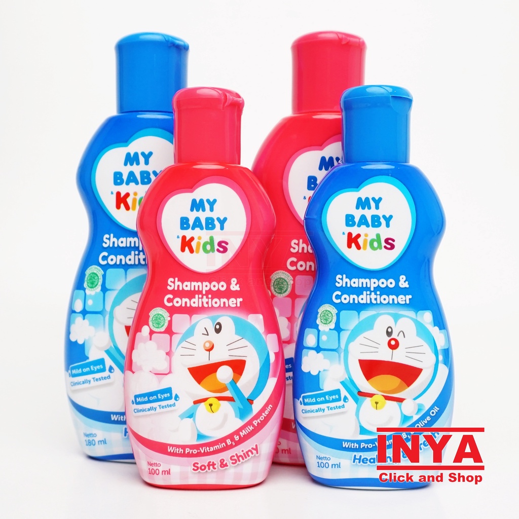 MY BABY KIDS SHAMPOO &amp; CONDITIONER  SOFT &amp; SHINY 180ml