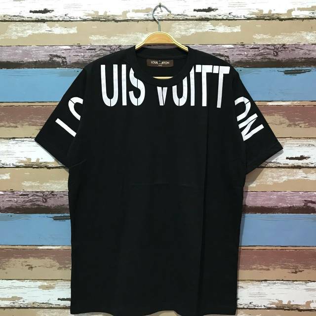  Kaos  Louis Vuitton Hitam  Premium Shopee  Indonesia