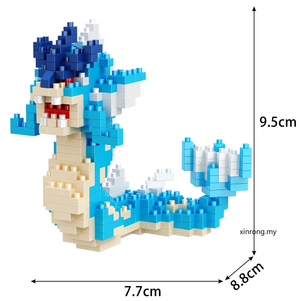 Nano Block Bikachu Pocket Monster Pokemon Untuk Edukasi