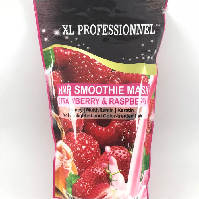XL Professionnel Hair Smoothie Mask Refill Strawberry Raspberry 500gr