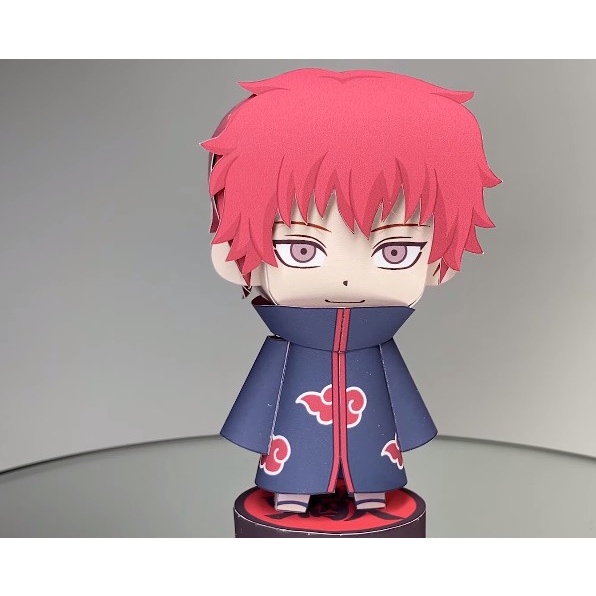 Chibi Akatsuki Sasori Naruto Shippuden Papercraft