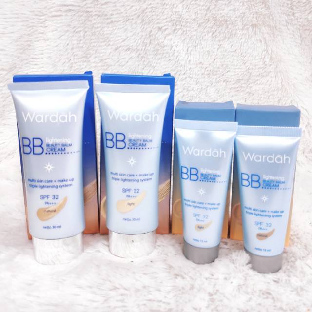 Wardah BB Cream Lightening 15 ml &amp; 30 ml ~  ORIGINAL 100%