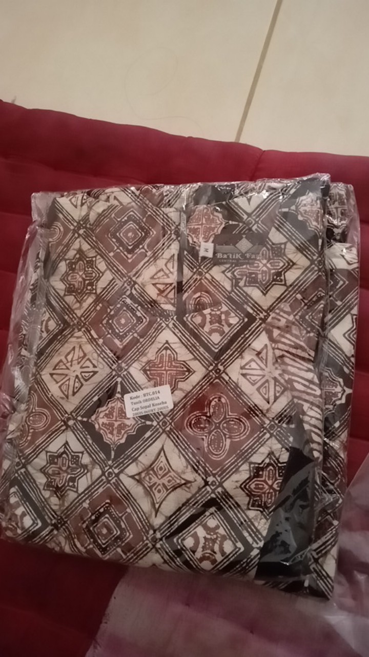 Couple Batik Sarimbit Tunik Kemeja Ordelia Exclusive Faaro