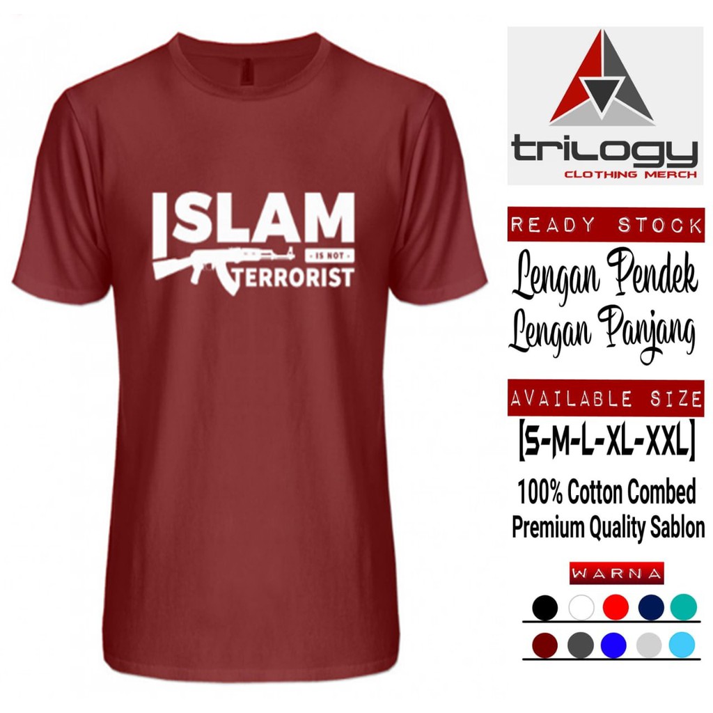 KAOS DAKWAH ISLAMI PRIA ISLAM KEREN