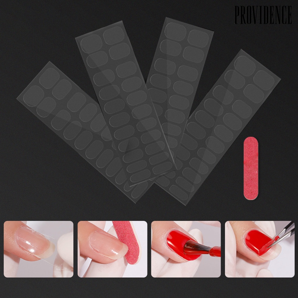 Providence Nail Guard Film Easy to Use Minimalistic High Viscosity Nail Polish Glue Protective Sticker for Girls