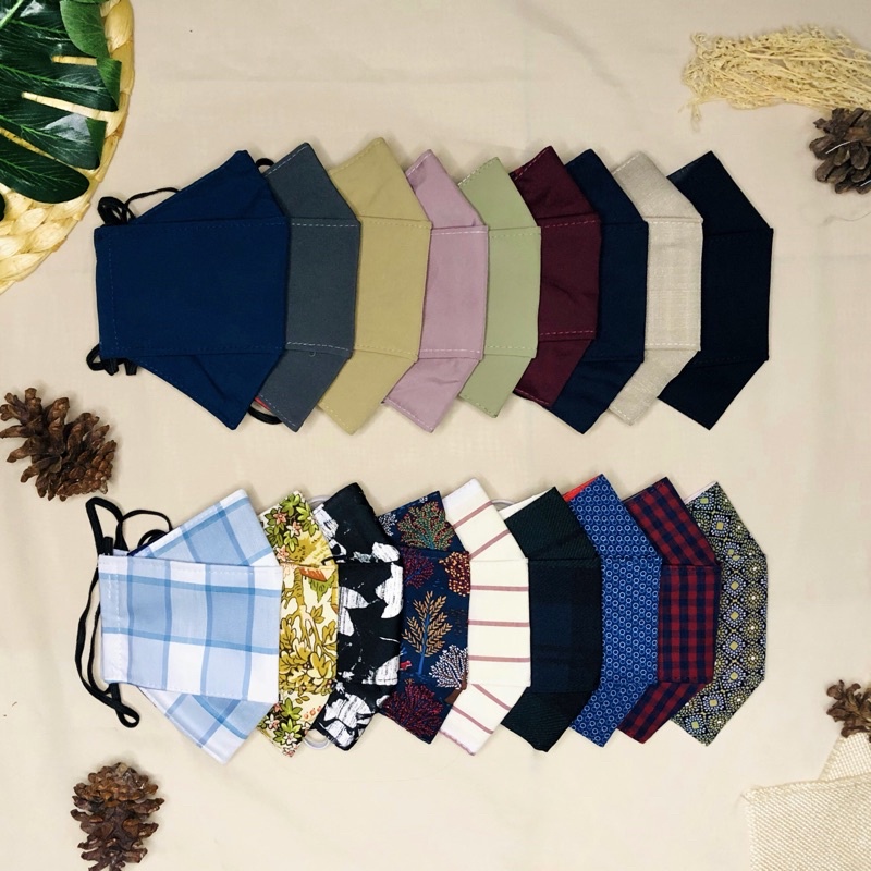 Masker Kain Lusinan Evo Duckbill 3d Kf94 Hijab Headloop dan Earloop Non Hijab Lusinan