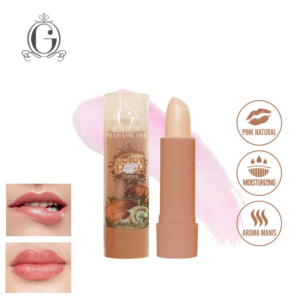 ⭐️ Beauty Expert ⭐️ Madame Gie Color Pop Lip Balm Fruity Series - MakeUp Lip Care