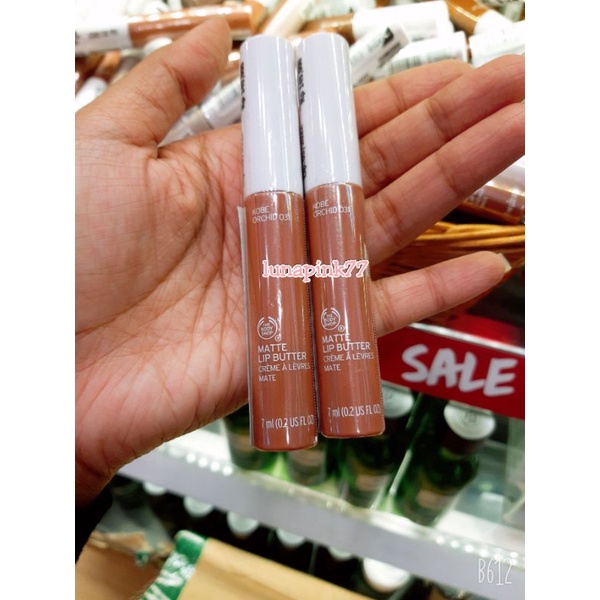The body shop kobe orchid lip butter 031