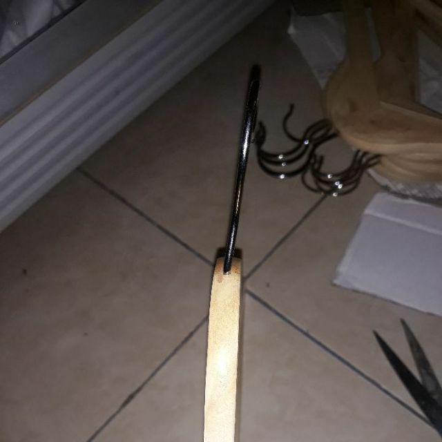 Original Ikea Hopa Gantungan Pakaian Set Isi 5, Kayu Eucalyptus Solid