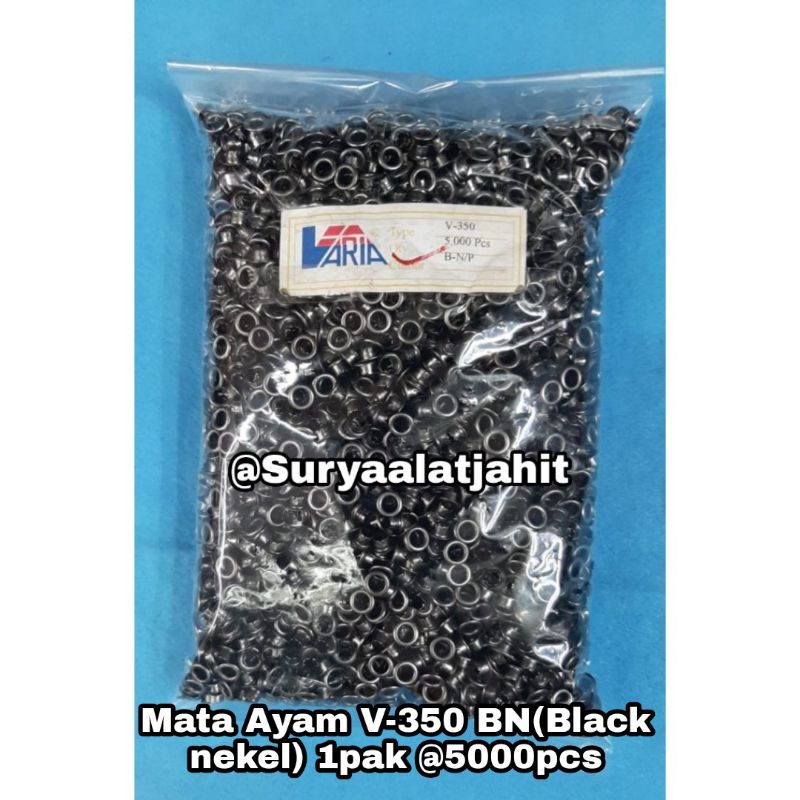 Mata Ayam V-350 BN (Black nekel) @1pak =rp.93.500/+/-5000pcs