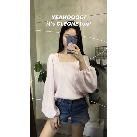 Preloved QyoStudio Cleone Top Lilac Pink