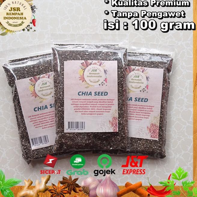 

Terbatas GZEEO CHIA SEED MEXICO ORGANIC ASLI ISI 100 GRAM KUALITAS PREMIUM JSR REMPAH Q79 Grosir