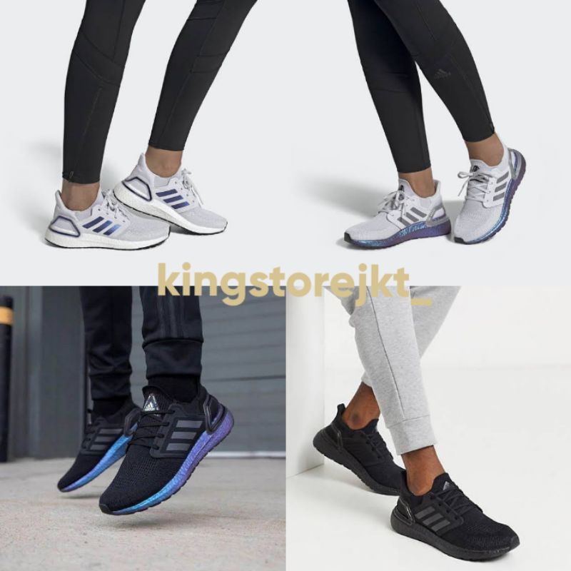 SEPATU RUNNING ADIDAS ULTRABOOST 20 SPACE ISS NAVY