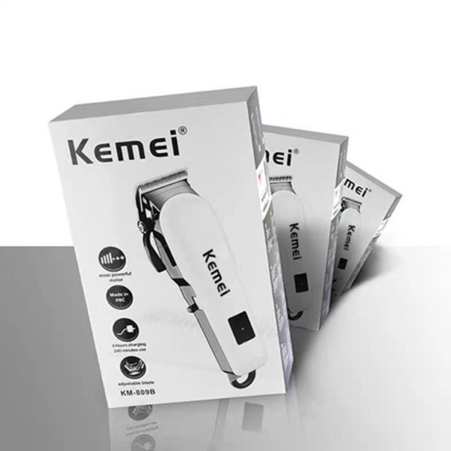 Kemei KM 809B  Alat Cukur Rambut Hair Clipper 809 Professional Turbo Power Mesin Cukuran KM-809B