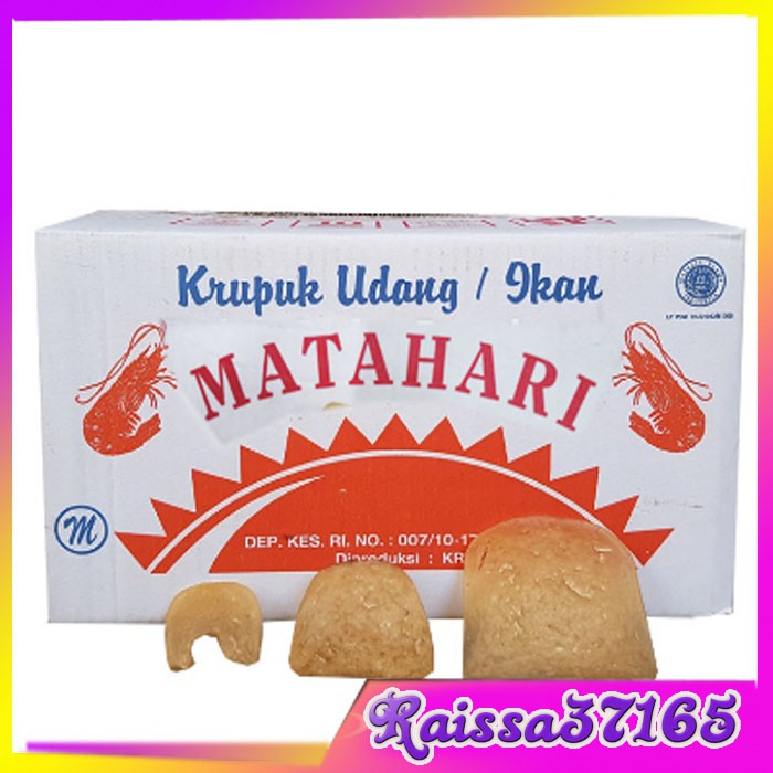 

KERUPUK UDANG Cap Matahari 5kg