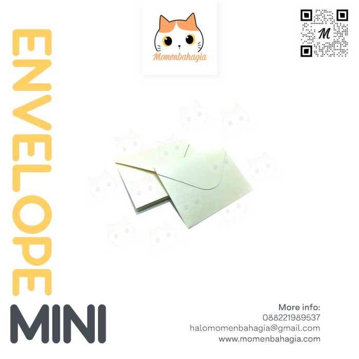 

Mudah Amplop Mini Natural Amplop Uang Amplop Lucu Isi 20Pcs 9Cm X 6Cm Bagus
