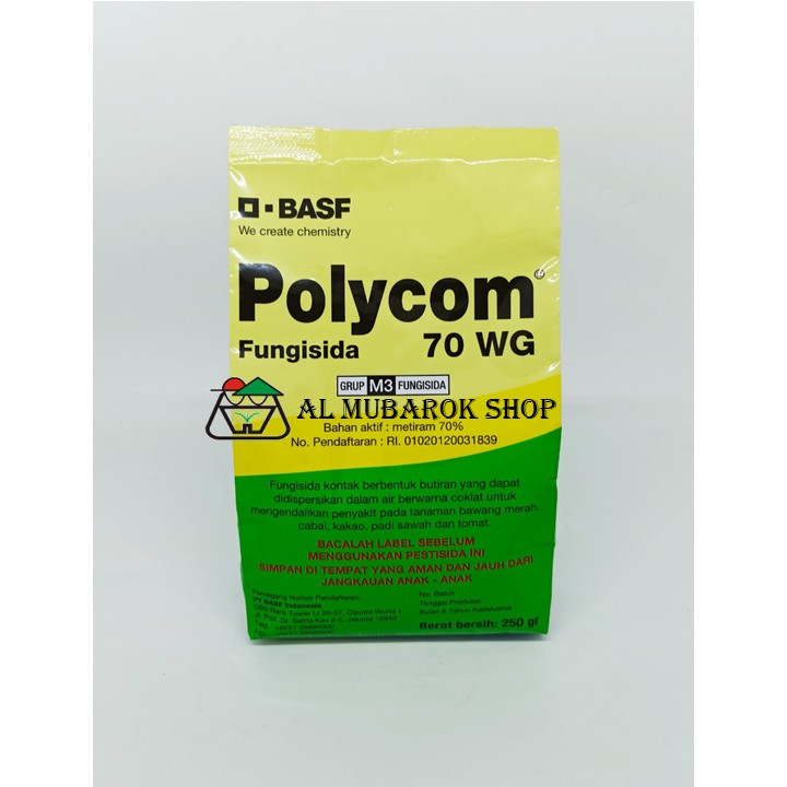 Fungisida Polycom 70WG 250gr