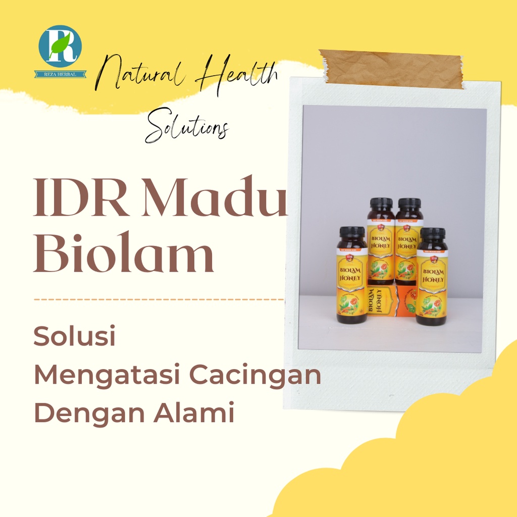 Obat Cacingan - IDR Madu Biolam