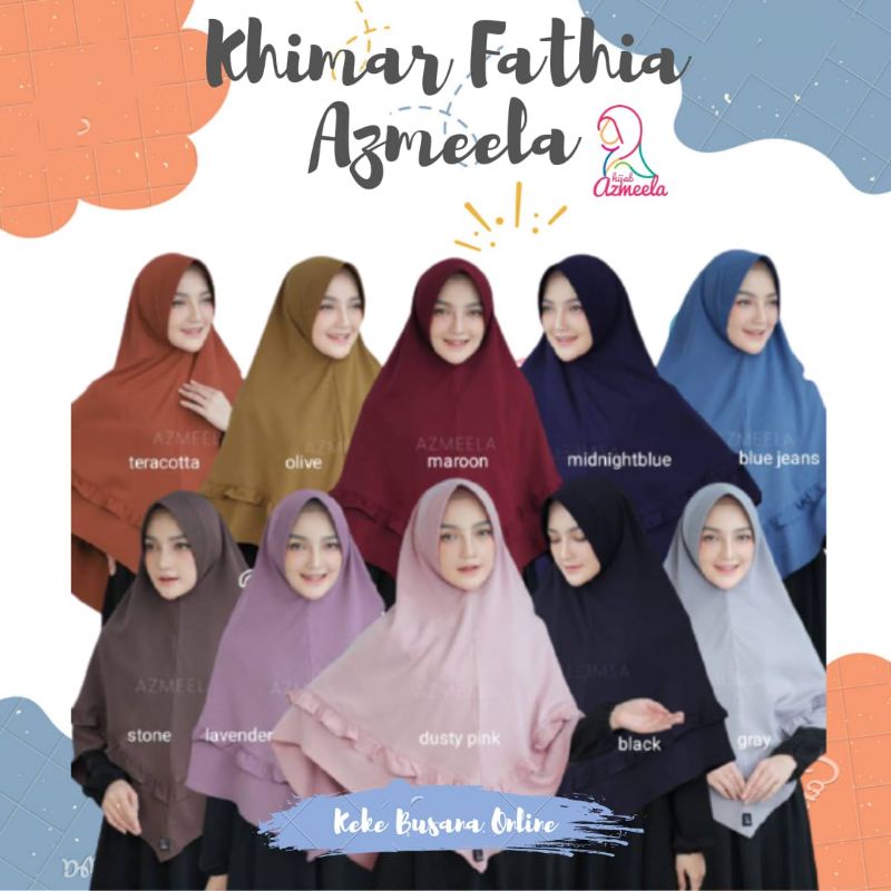 Khimar Fathia ~ Azmeela ~