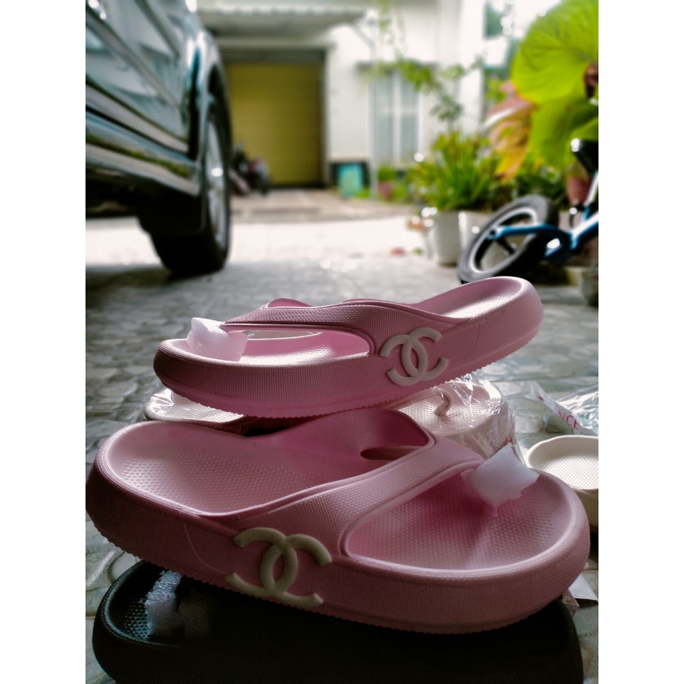 Sandal jepit jelly kekinian /sandal wanita merk balance 1616-2