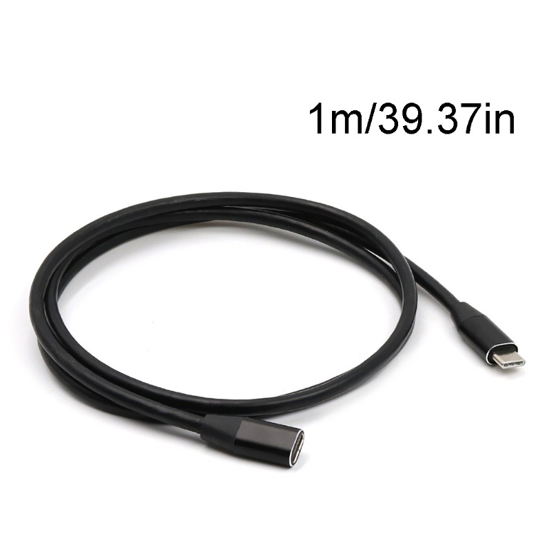 Zzz Kabel Extension Konektor Charger / Data Usb 3.1 Male Ke Usb-C Female Panjang 1m