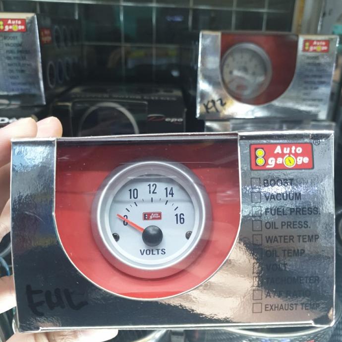 Sparepart Mobil Auto Gauge Volt Meter 2 Inch Taiwan New Produk Rekomendasi