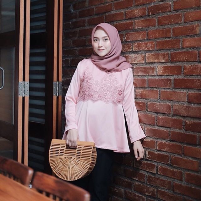 Rima Blouse Dusty Pink