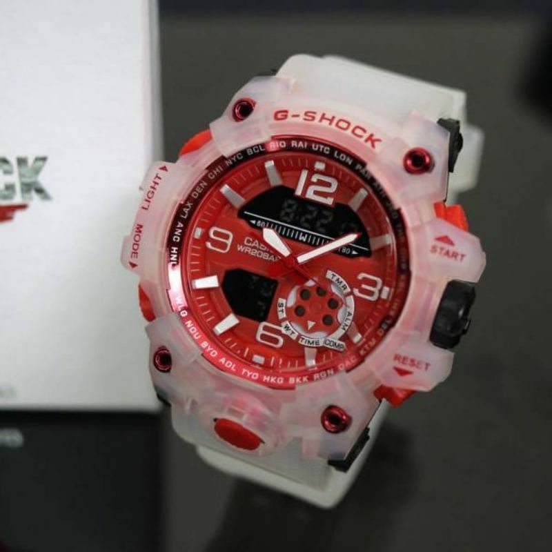 Jam Tangan Transparan GG1000 Warna Kesukaan Terlaris Casio Gshock