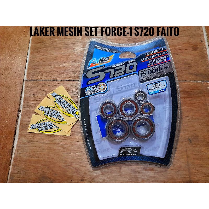 BEARING MESIN SET FORCE 1/FIZ R FAITO S720