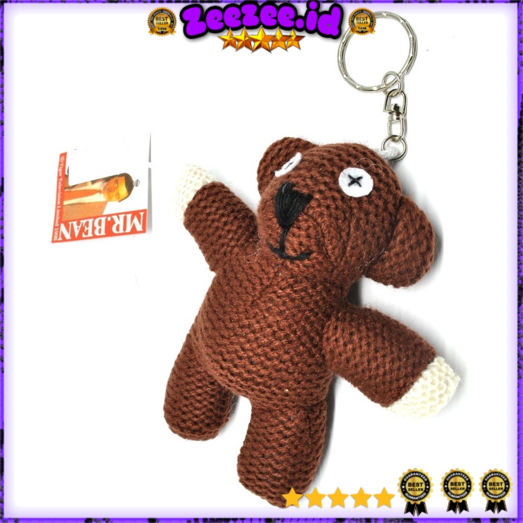 Keychain  Gantungan Kunci Motor / Mobil - mr. bean Teddy Bear