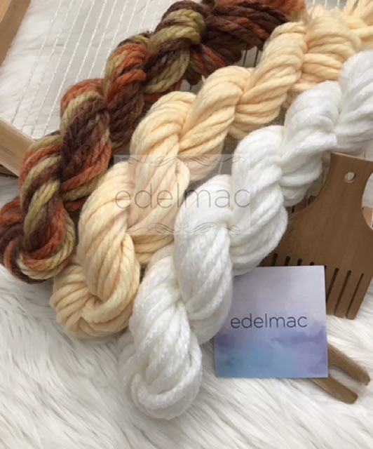 Tali Benang Woolen Colorful Yarn Tapestry Weaving Thick Line Part II