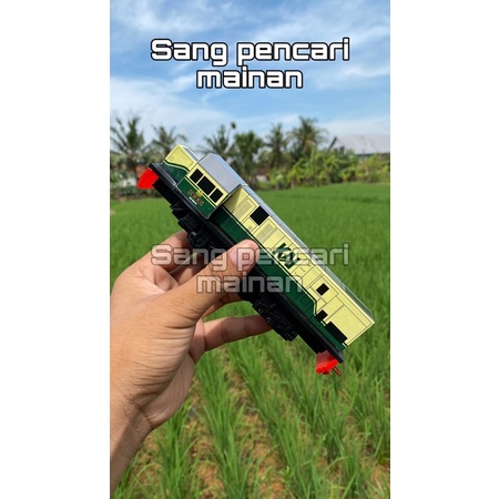 Jual Miniatur Kereta Api Lokomotif Cc201 Vintage Mesin Bisa Jalan