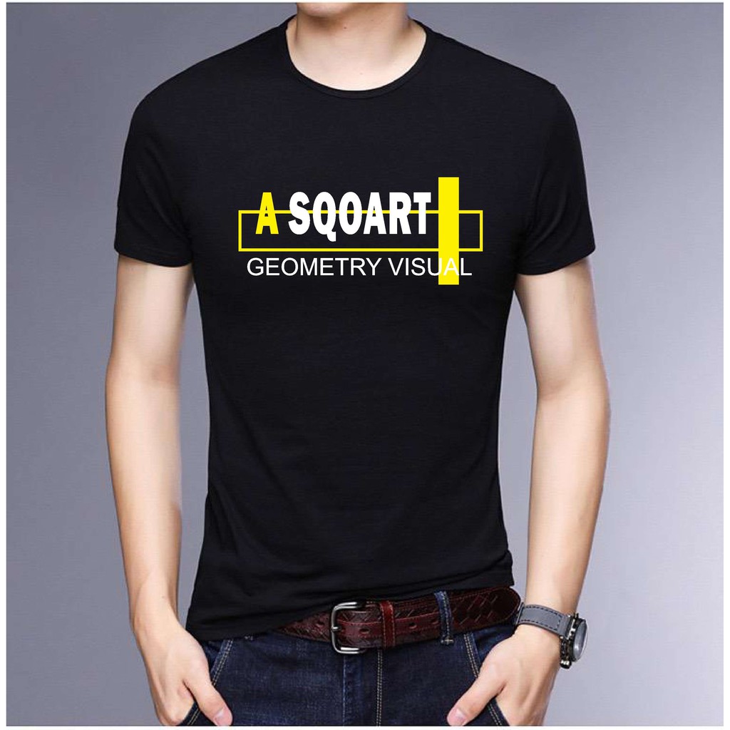 BS/COD/BAJU KAOS TANGAN PENDEK ASQOART PRIA REALPICTURE