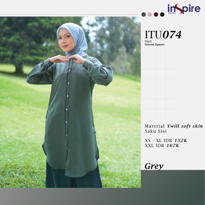 Tunik ITU 074 / Fashion Muslim Tunik Terbaru 2022