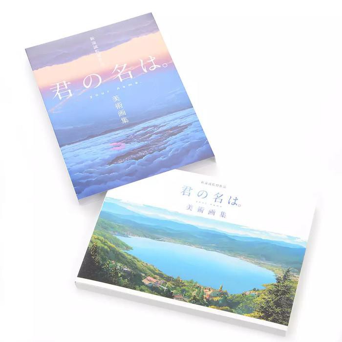 ( Buku Import ) Makoto Shinkai Artbook - Kimi no Na Wa Background Collection