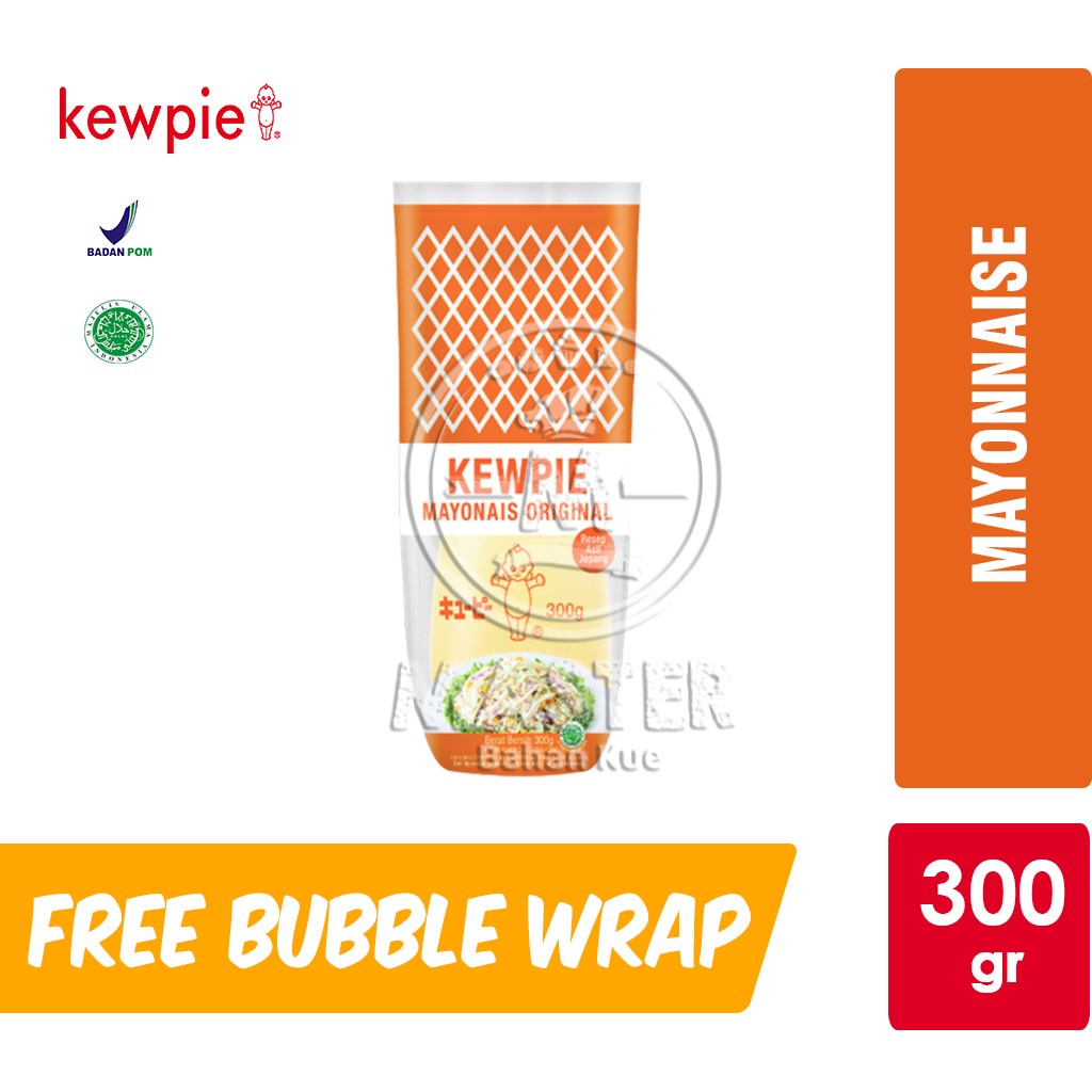 

Kewpie Original Mayonnaise / Mayo Jepang [Botol 300g]