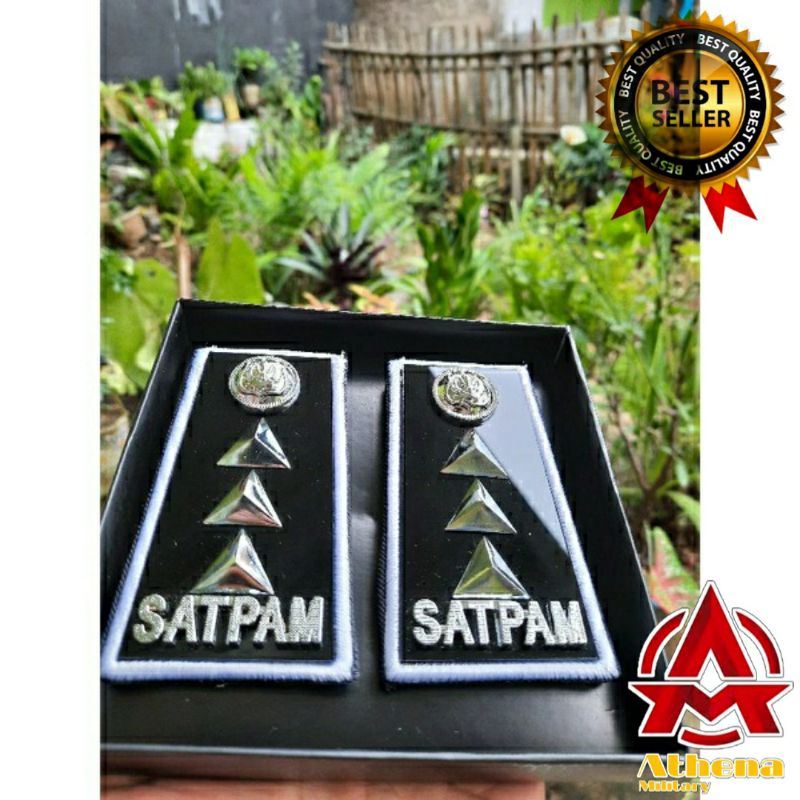 PANGKAT SATPAM  akrilik platinum PAKET MURAH