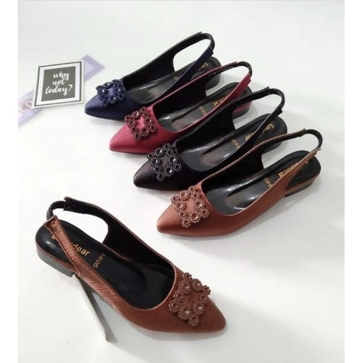 S-42 Sepatu Wanita Premium Merk Louisdear (Produksi Lokal)