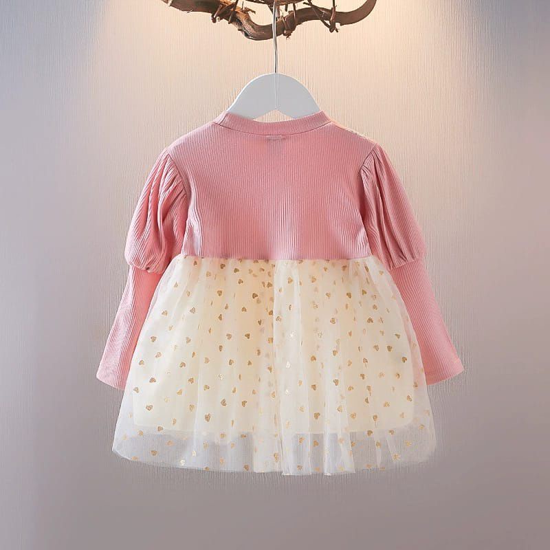 IMPORT Premium Dress Anak Bayi Perempuan Pesta Lucu 6 7 8 9 10 11 12 Bulan 1 2 3 Tahun-1