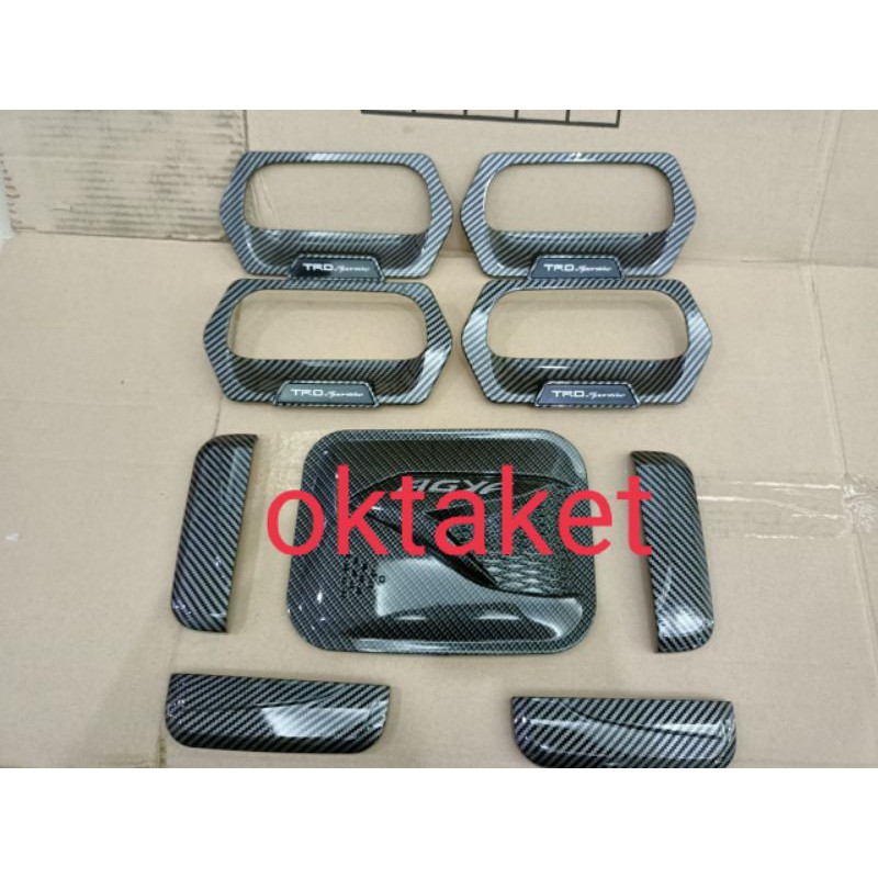 paket outer handle Tank Agya ayla full carbon