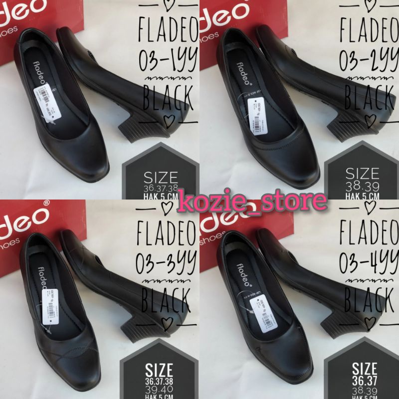 SEPATU PANTOFEL WANITA ORIGINAL FLADEO KODE 03